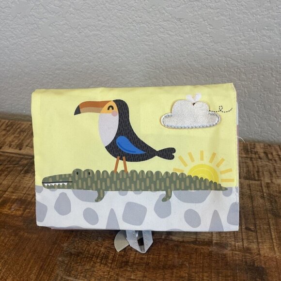 Tummy Time Toys High Contrast Baby Book. Fun, Interactive Crinkle Books Taf Toy - Picture 3 of 10